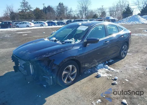 2019 Honda Insight Lx from USA, damaged, VIN 19XZE4F18KE015369